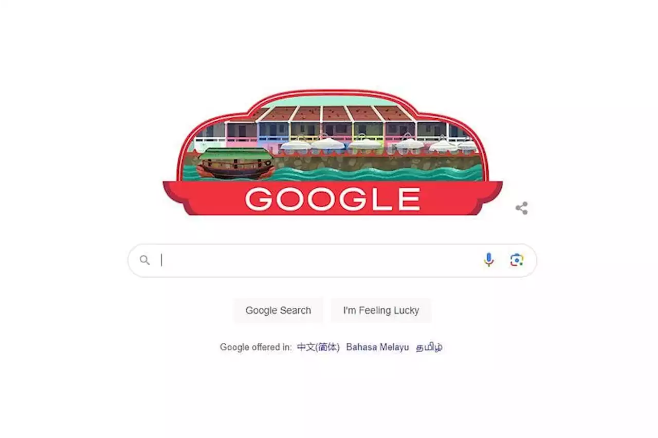 Clarke Quay appears on Google Doodles as Singapore turns 58