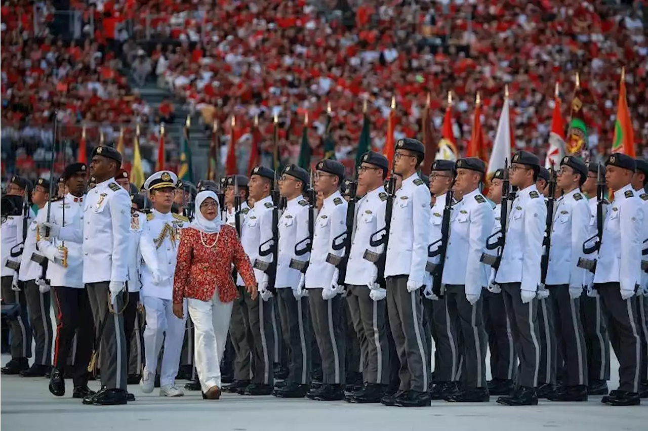 NDP 2023: Full-scale contingents return to the Padang as S’pore turns 58