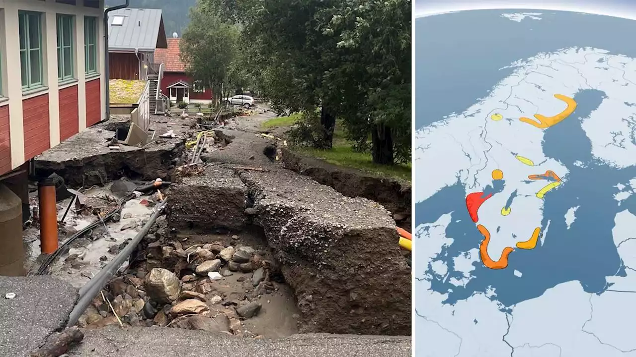 Forskaren: Mer extremregn i takt med klimatförändringarna