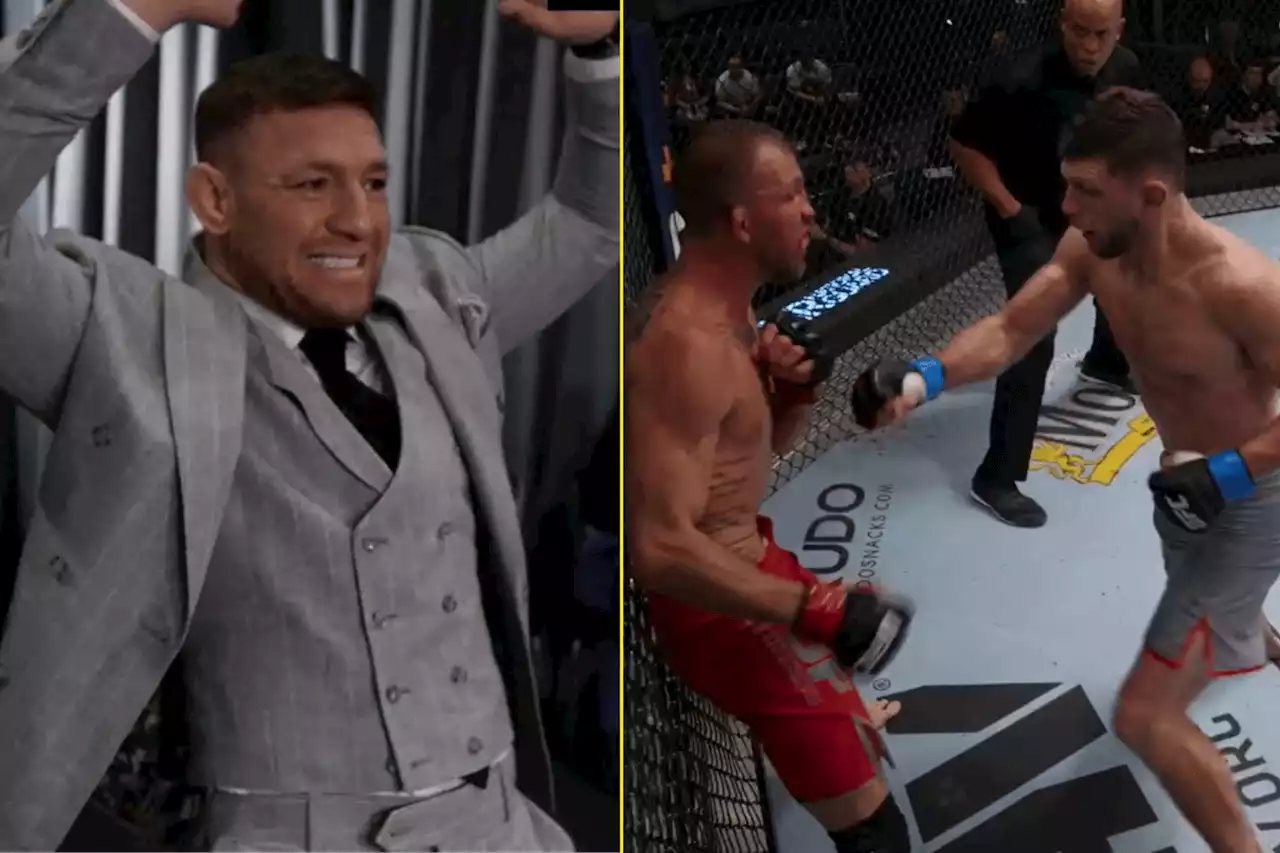 Conor McGregor struggles to watch as Ultimate Fighter contestant takes beating during ‘best fight’ of the season