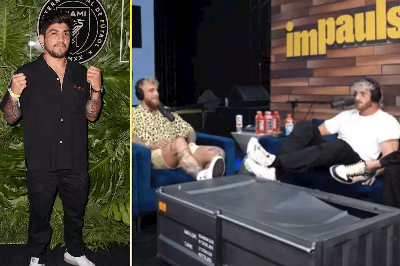 Dillon Danis hits out at ‘lousy brother’ Jake Paul as footage of argument with Logan Paul goes viral