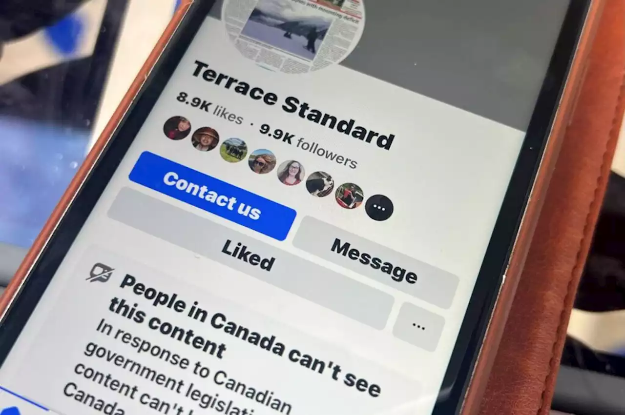 The Terrace Standard’s Facebook and Instagram pages go dark as Meta removes news in Canada - Terrace Standard