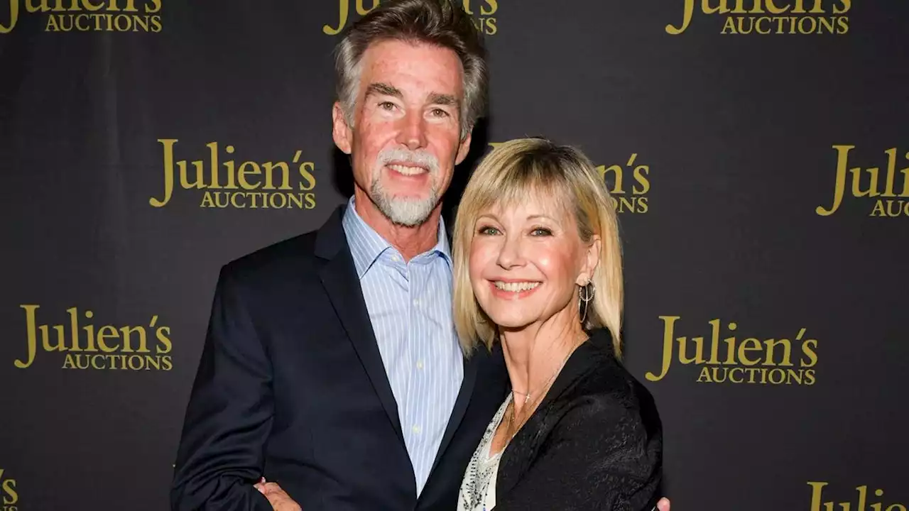 Olivia Newton-John Visits Family as a Blue Orb