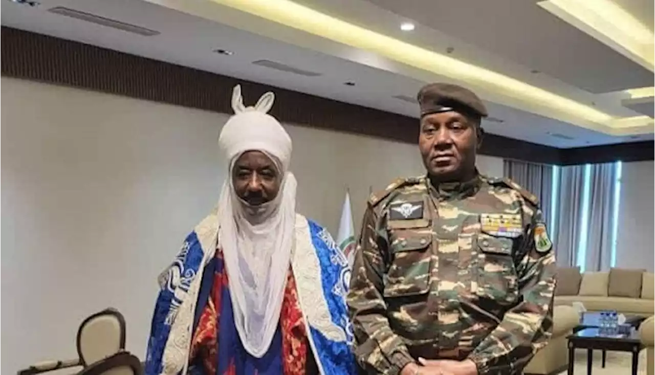 PHOTOS: Sanusi Lamido meets Niger coup leader | TheCable