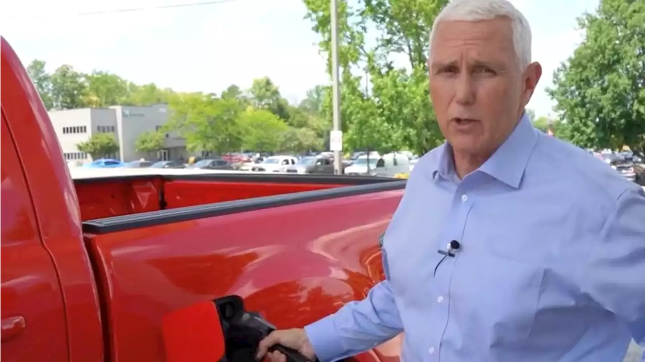 Mike Pence Gets Outplayed by a Gas Pump in New Campaign Ad