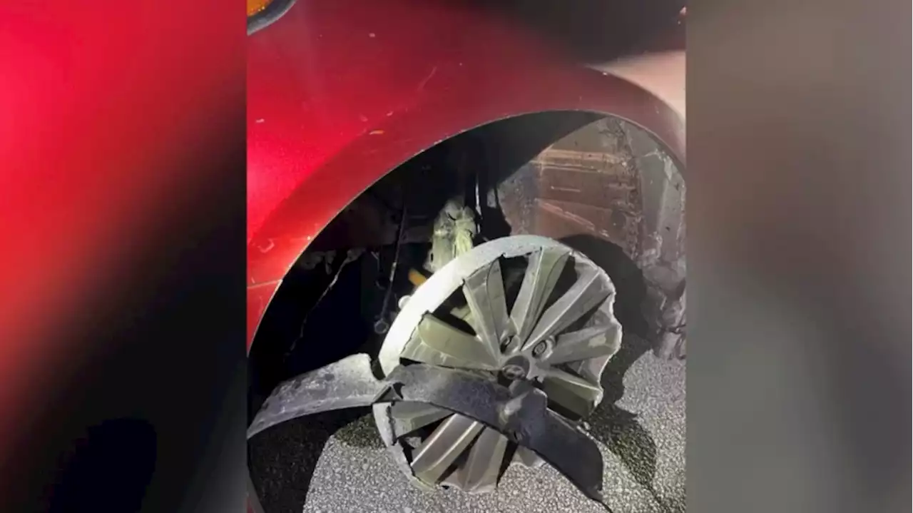 Police Chase Florida Man Driving on 3 Tires at 95 mph