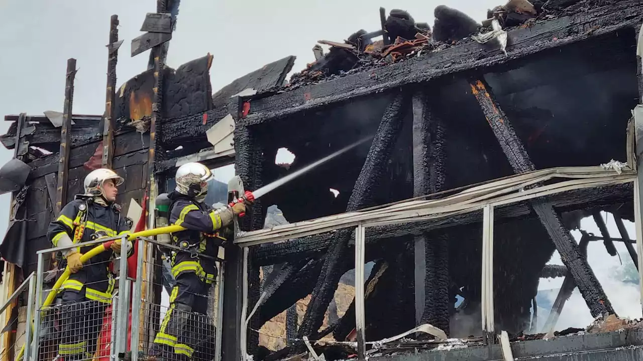 11 missing as massive fire rips through holiday home for disabled people