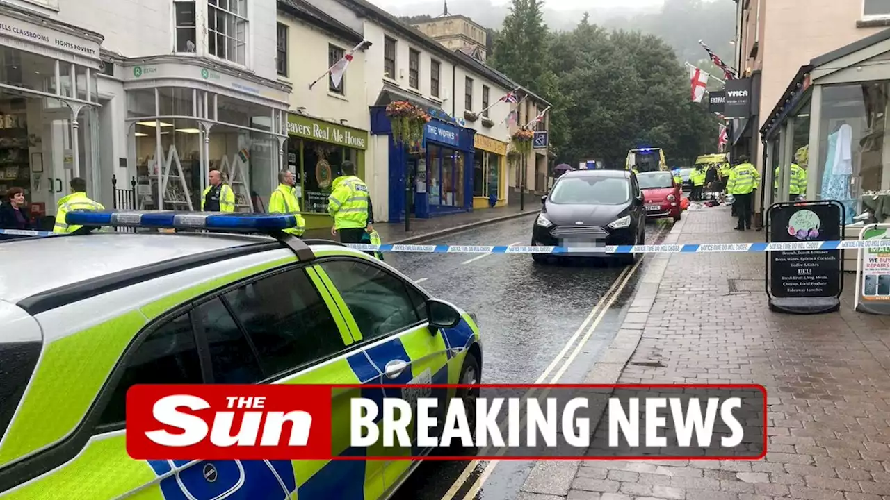 Woman dies after Fiat 500 ploughed onto high street leaving five injured