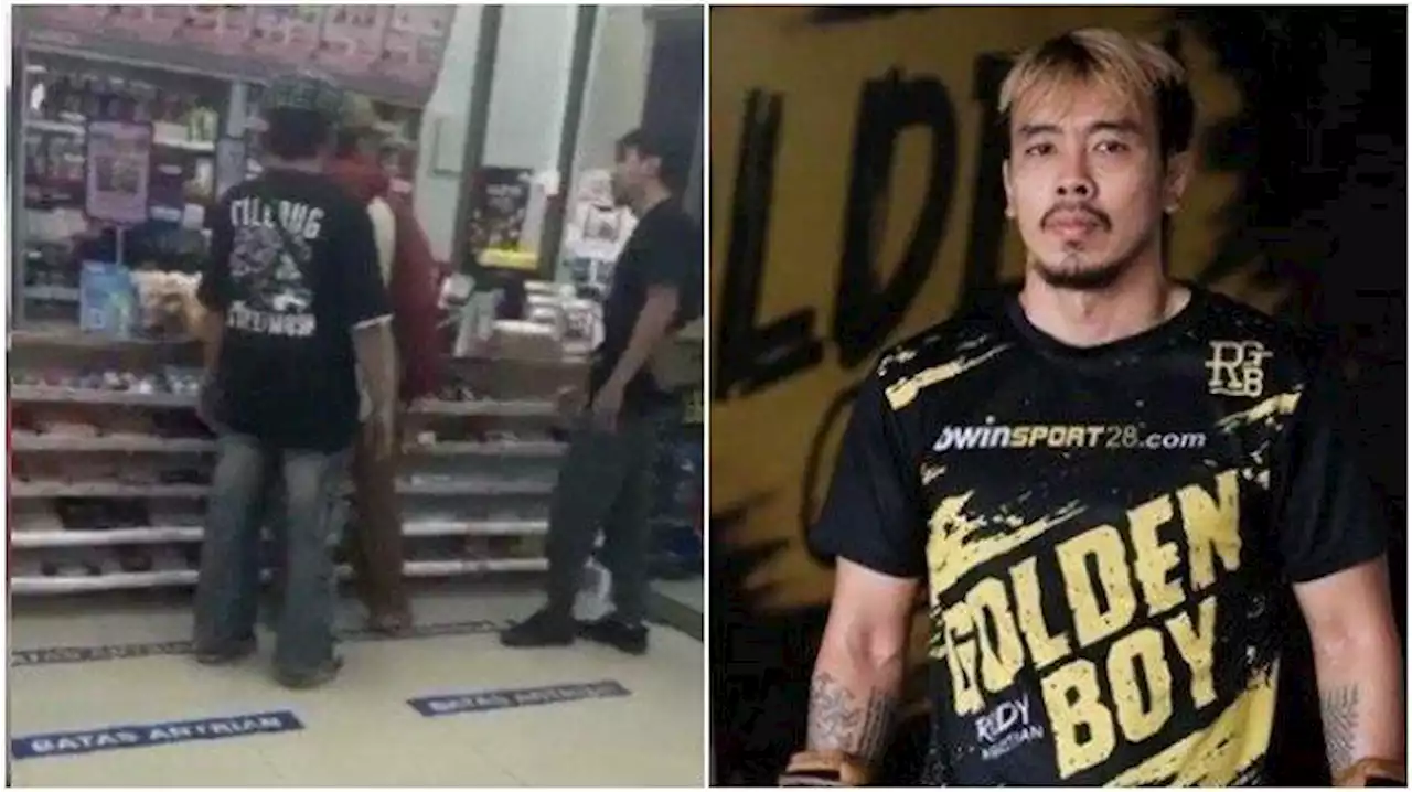 Ribut di Minimarket dengan Selebgram, Rudy Golden Boy Sepakat Damai, Tapi Minta Duel di Atas Ring - Tribunnews.com