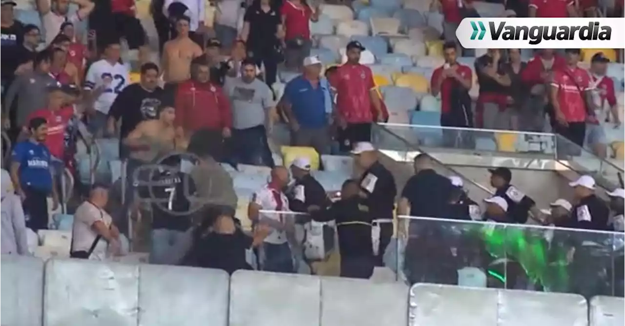 Video: Caos total en el estadio Maracaná de Brasil, disparos y agresiones