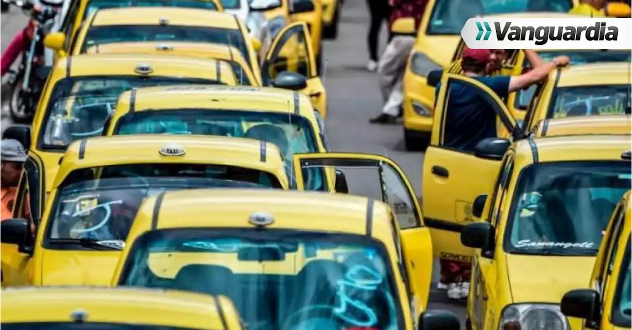 Así transcurre la jornada de paro de taxistas en diferentes ciudades de Colombia