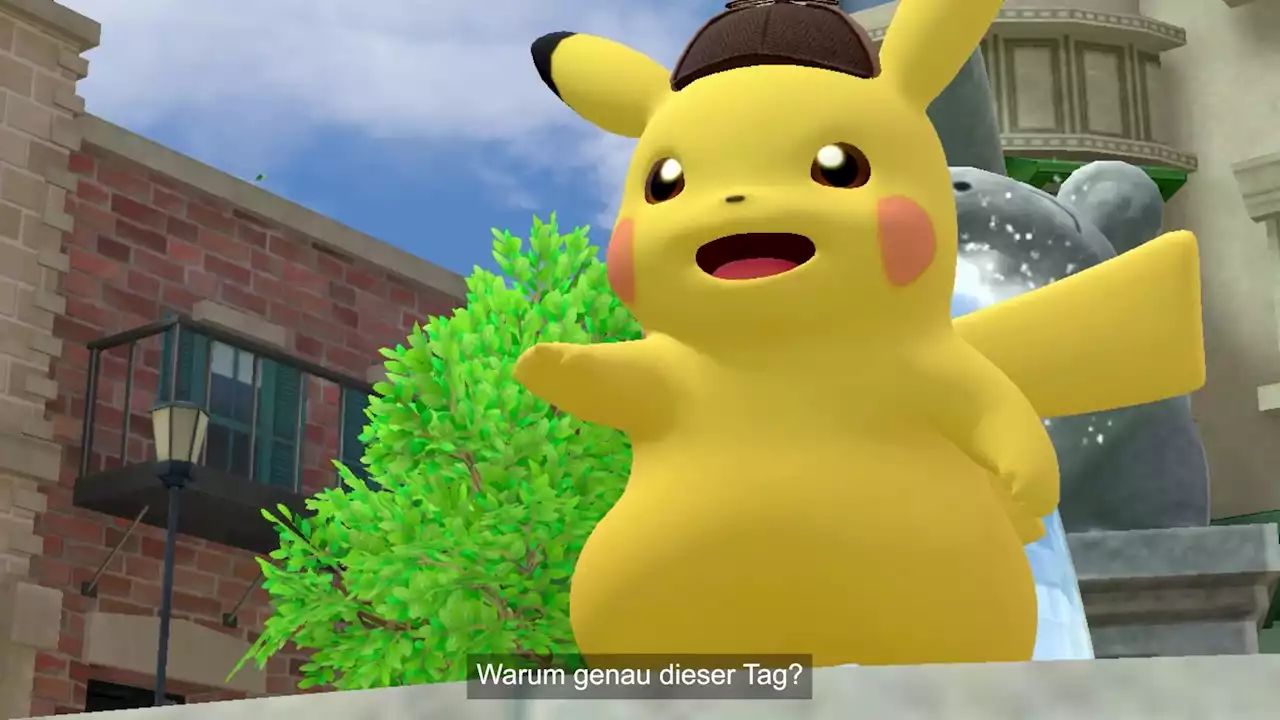 Meisterdetektiv Pikachu kehrt zurück - Neuer Trailer zum Switch-Spiel