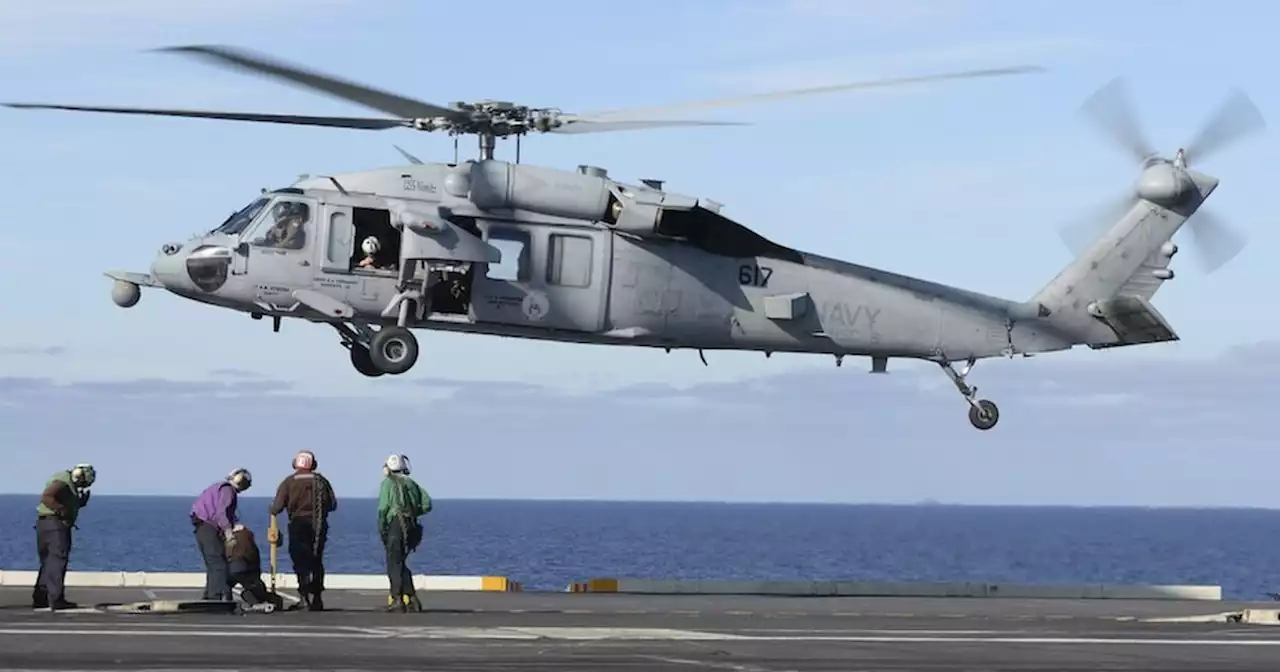 Families of sailors killed in 2021 helicopter crash sue aircraft manufacturer