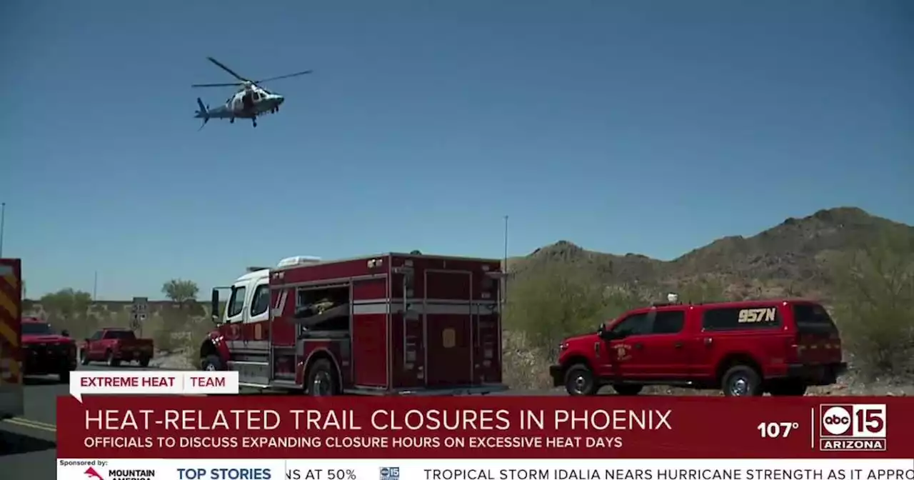 Phoenix Parks and Recreation Board votes to expand trail closures on excessive heat days