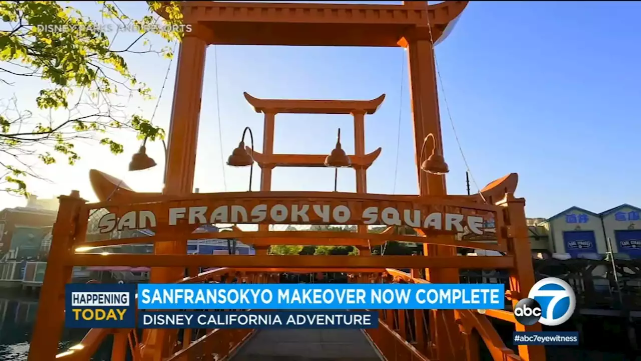 Disney California Adventure Park opens San Fransokyo Square in nod to 'Big Hero 6' film