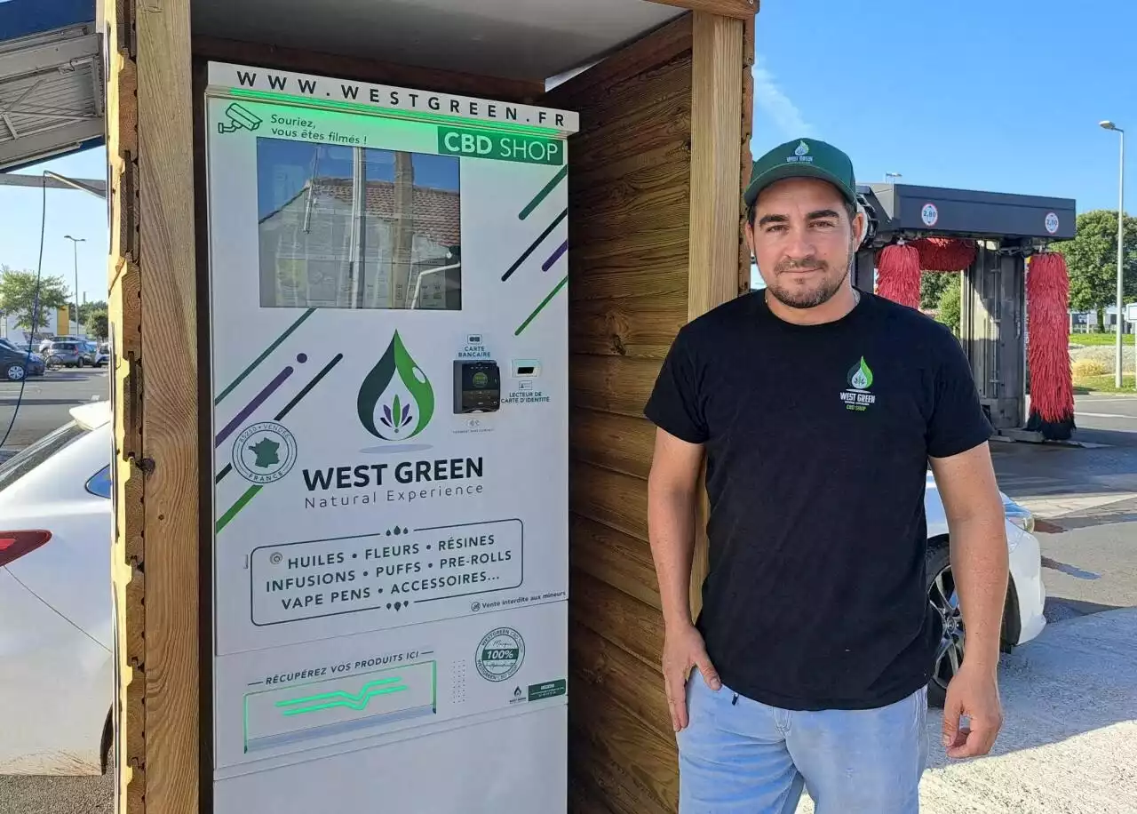 Un distributeur de CBD s'installe aux Sables-d'Olonne