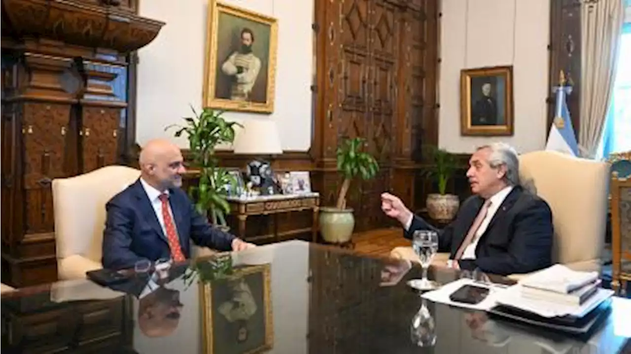 El Presidente se reunió con el embajador de India en Casa Rosada, en la antesala del G20