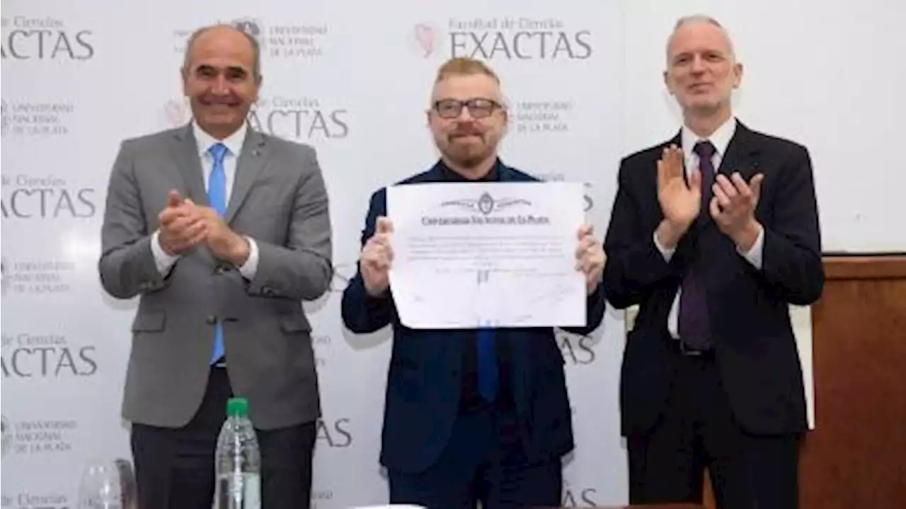 Gabriel Rabinovich recibió el título de doctor honoris causa en Argentina y Uruguay