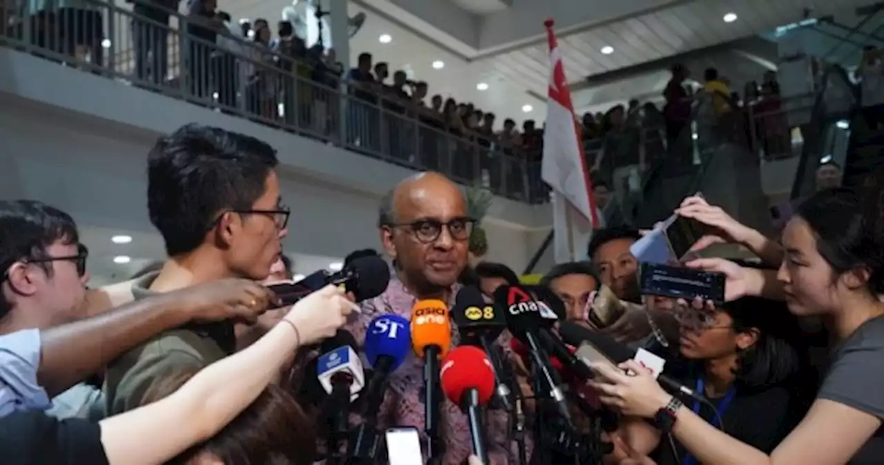 'It's not just about me': Tharman wins elections to become ninth president of Singapore