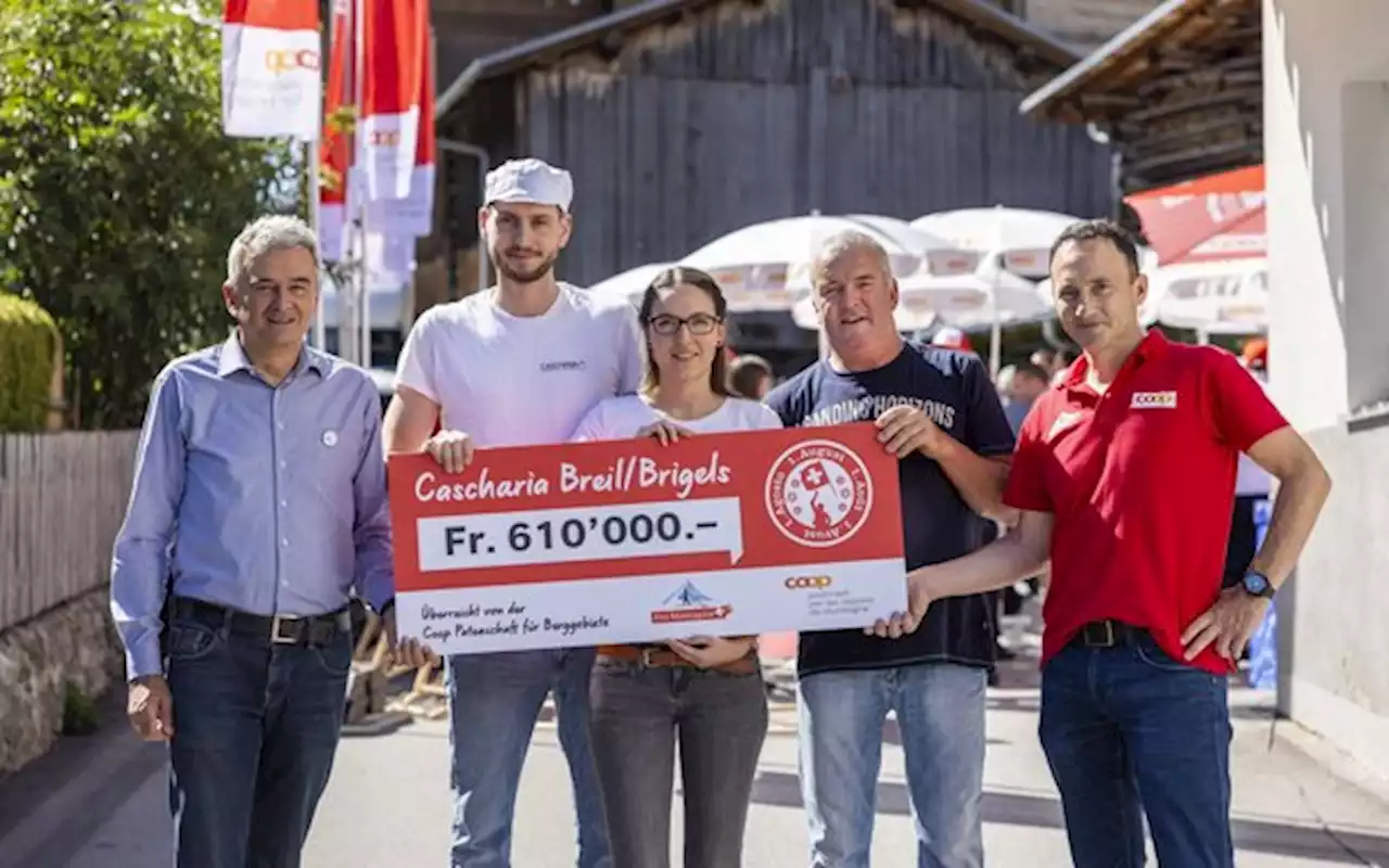 Coop ermöglicht die Sanierung der bündnerischen Sennerei Cascharia