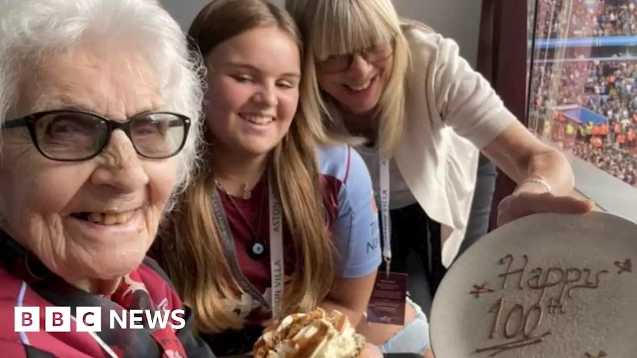 Aston Villa 'always win' for 100-year-old great-grandmother