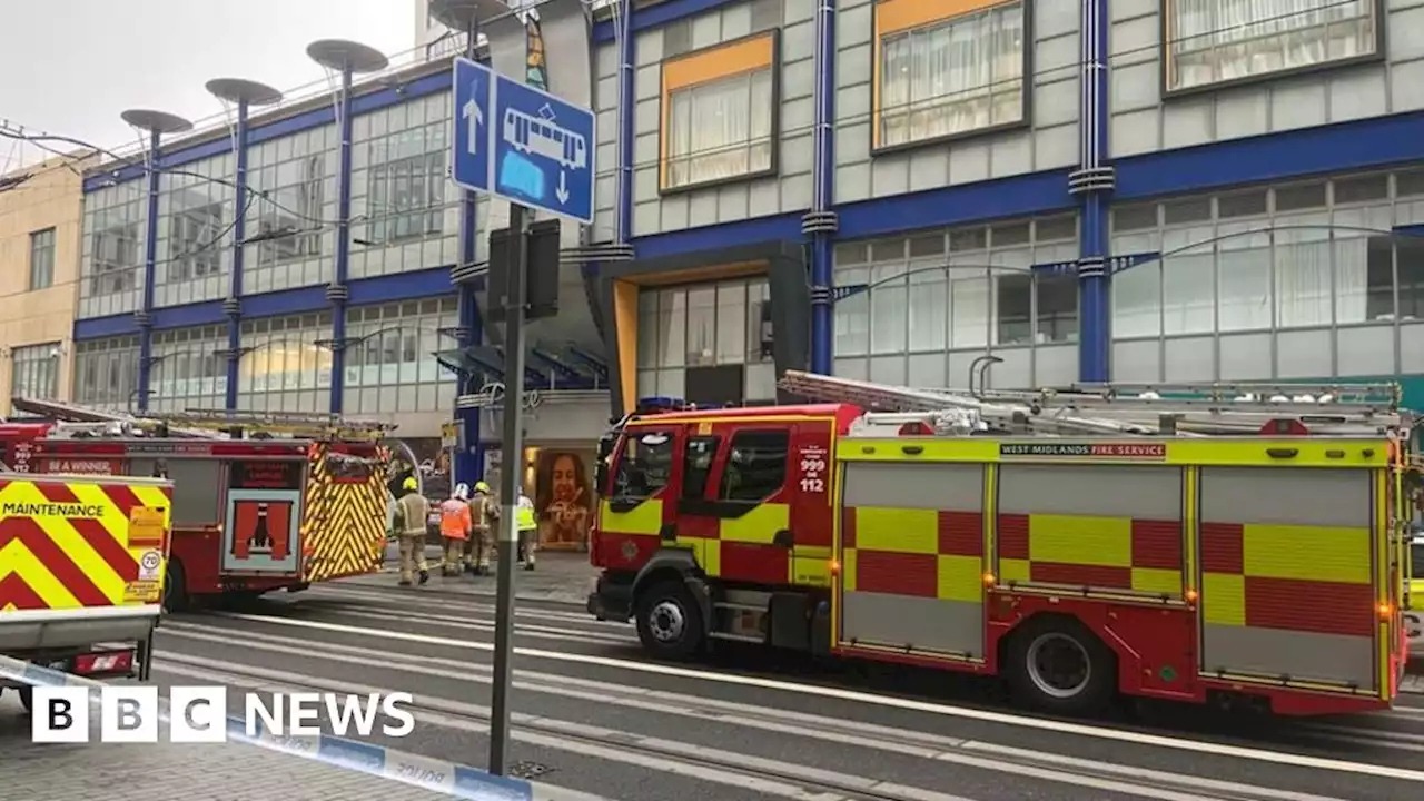 Birmingham city centre hotel evacuated after cafe fire