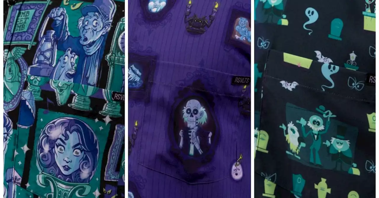 Get Spooky with RSVLTS New Disney's Haunted Mansion Collection