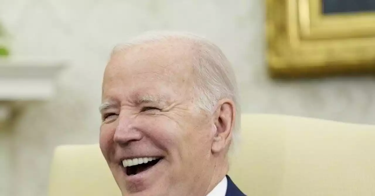 Biden Laughs Off Question on If He Will Give His Bank Records to Congress