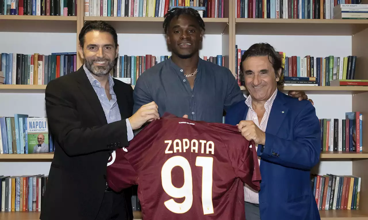 Duván Zapata es presentado como nueva figura del Torino de Italia