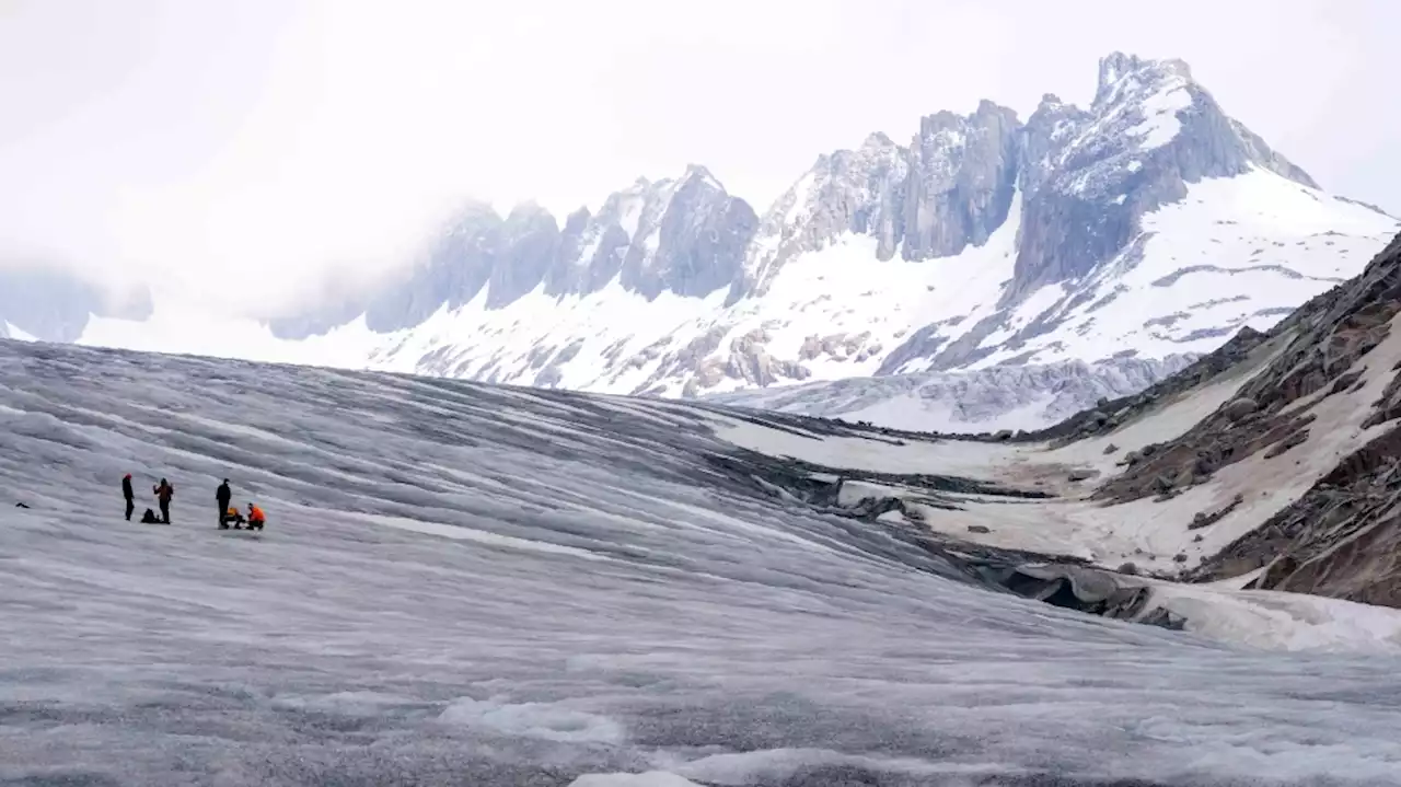 Swiss glacier watcher warns recent heat wave threatens severe melt again, after record 2022