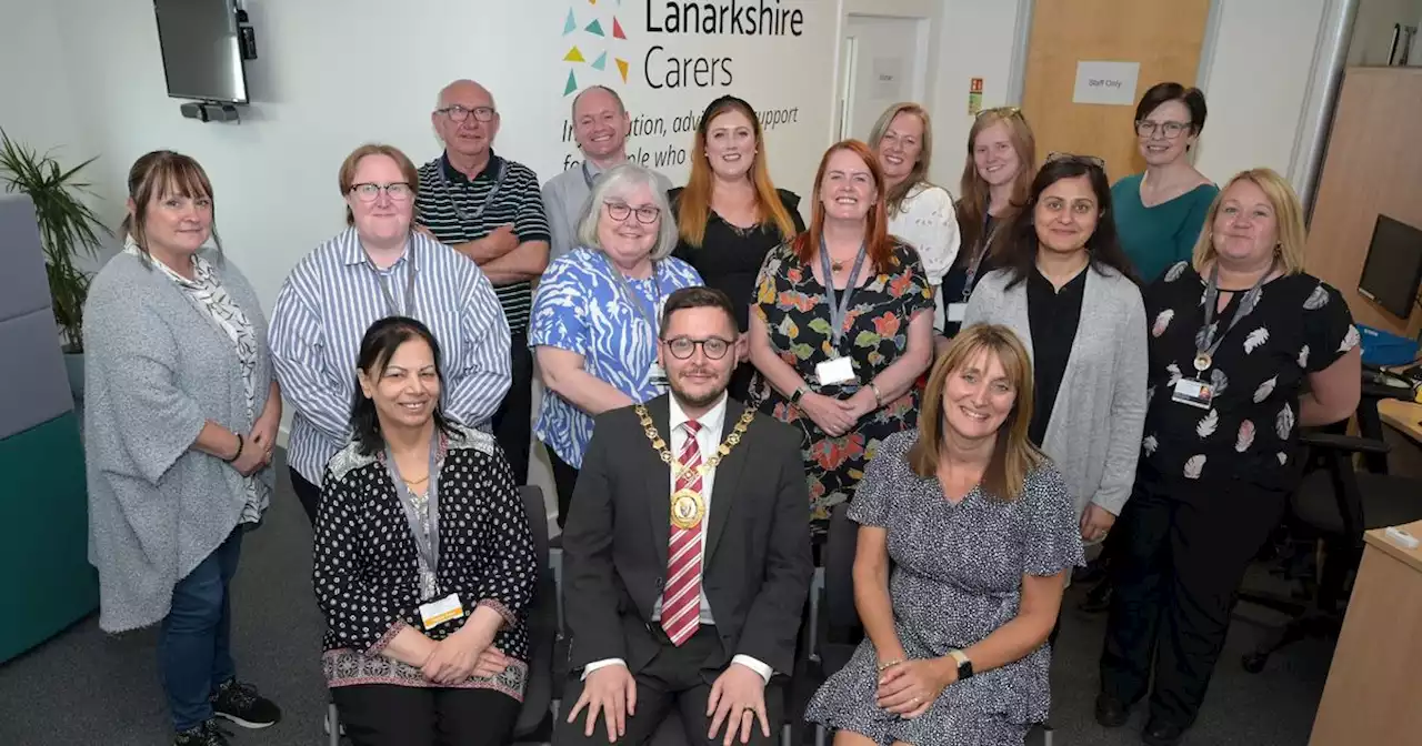 North Lanarkshire Provost pays tribute to work of Lanarkshire Carers charity