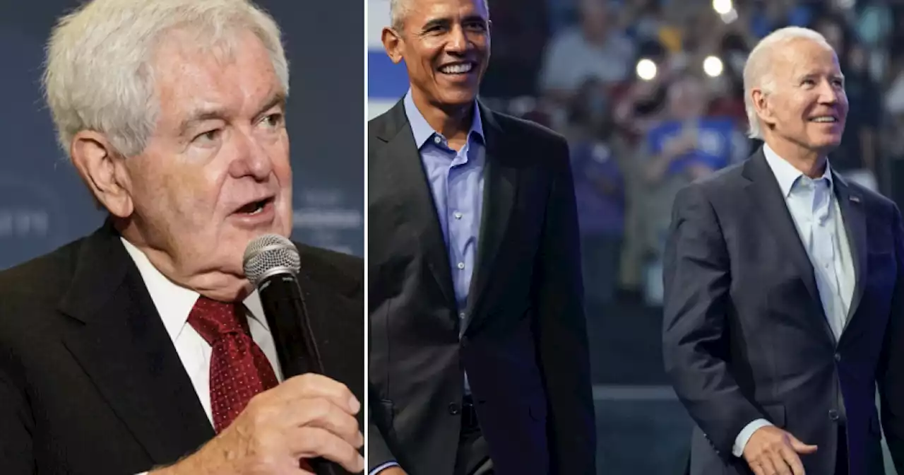 Barack Obama is ‘driving force’ in White House amid Biden’s ‘cognitive collapse’: Newt Gingrich