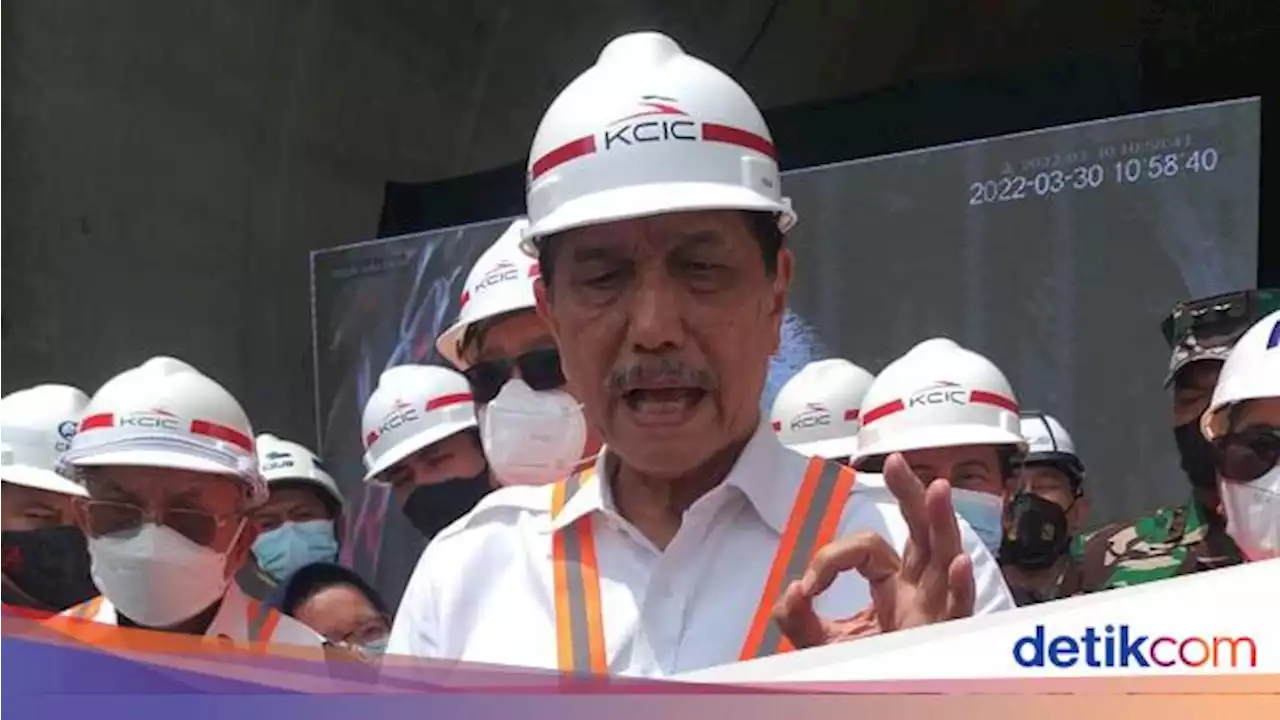 Luhut Pastikan PM China Ikut Resmikan Kereta Cepat Jakarta-Bandung 8 September