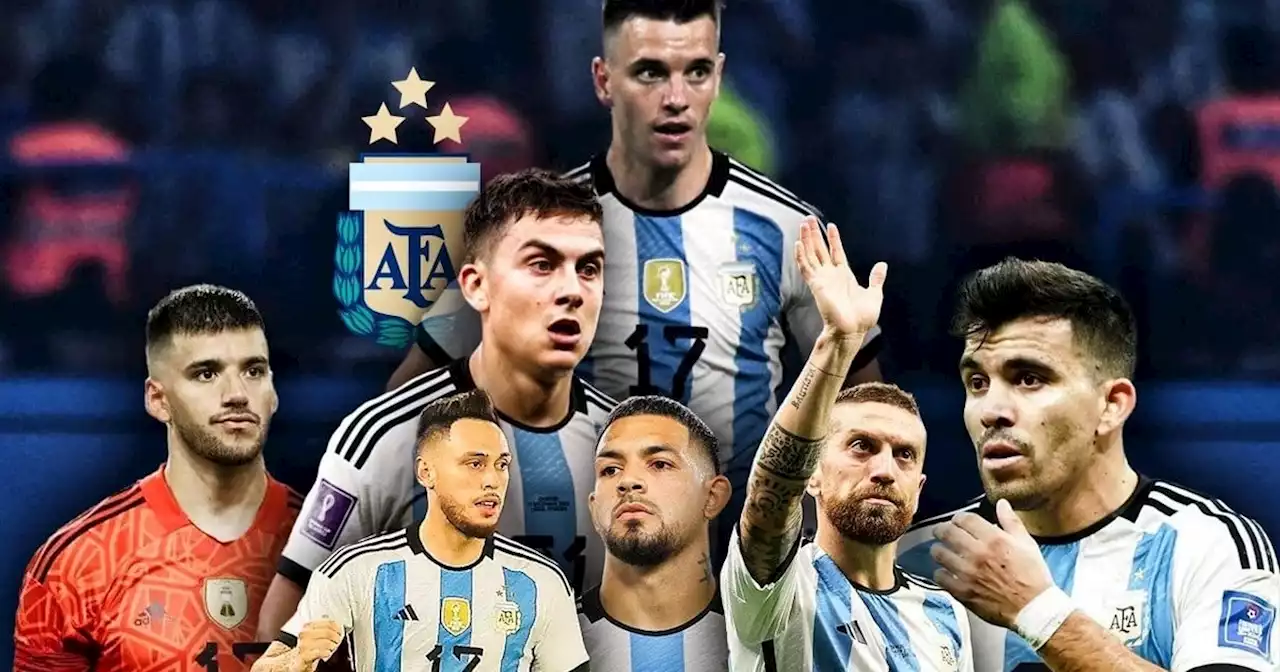 Las 7 ausencias en la lista de Scaloni para la Selección Argentina