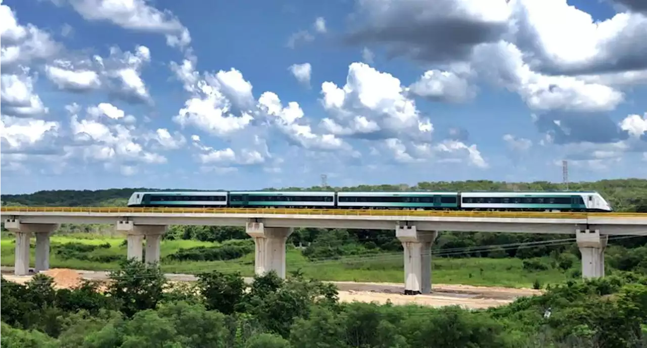 AMLO estrena Tren Maya; realiza recorrido de supervisión de Campeche a Mérida