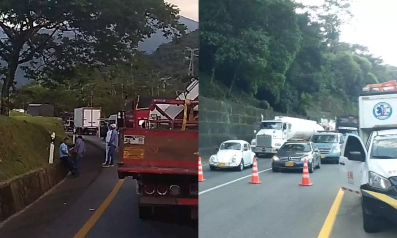 Vía al Llano: grave accidente en la vía deja un muerto y provoca nuevo cierre