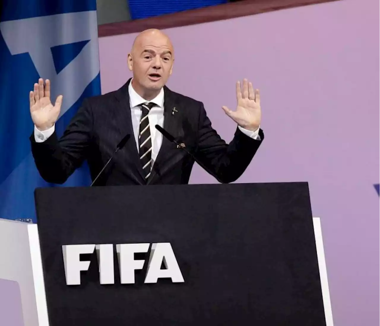 Gianni Infantino, presidente de la FIFA, se despacha contra Luis Rubiales