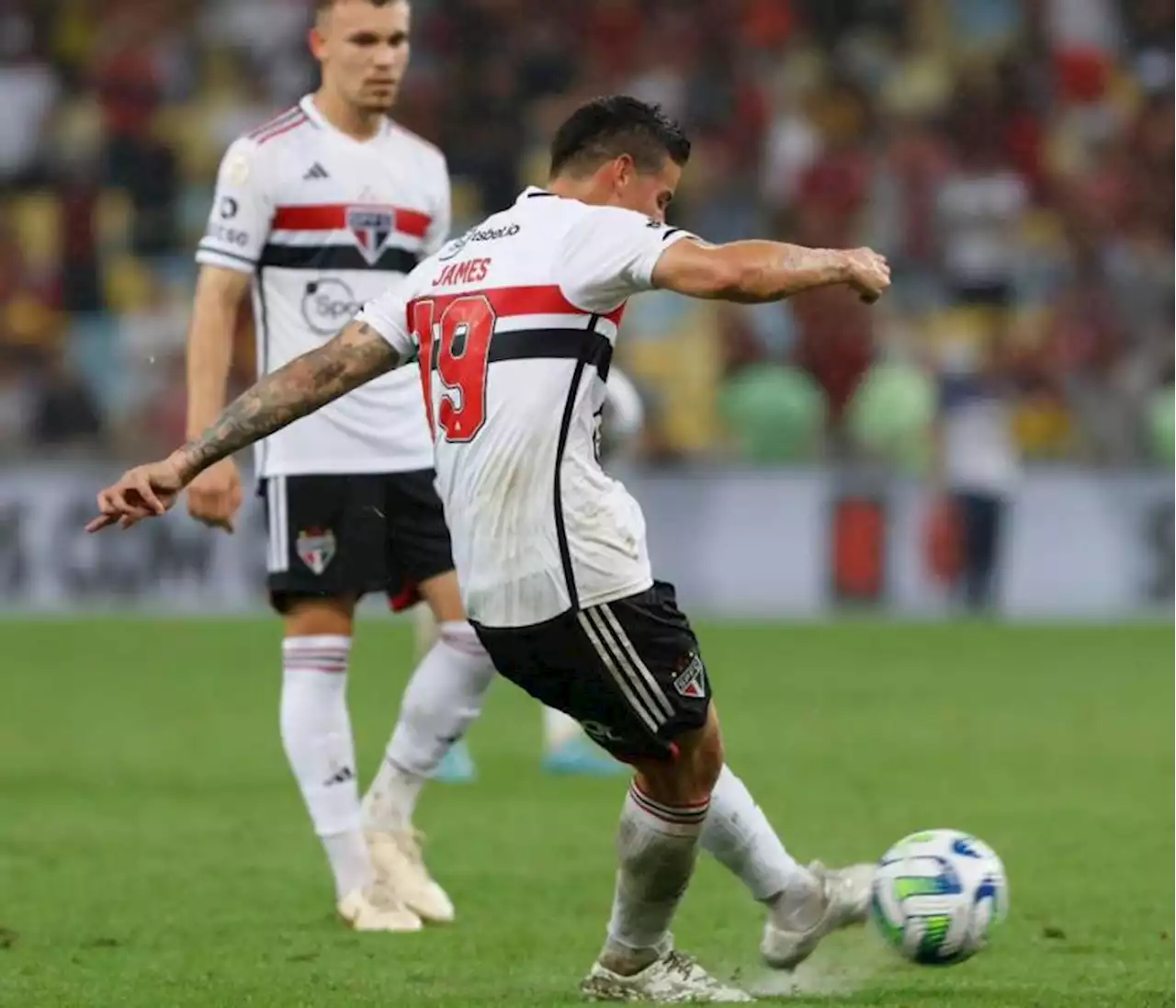 Hora y canal para ver el juego de Sao Paulo, que tendrá a James de suplente