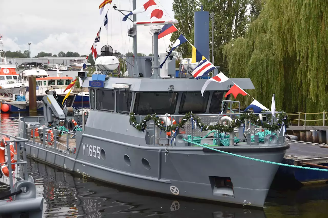 Zweites Arbeitsboot für WTD 71 getauft