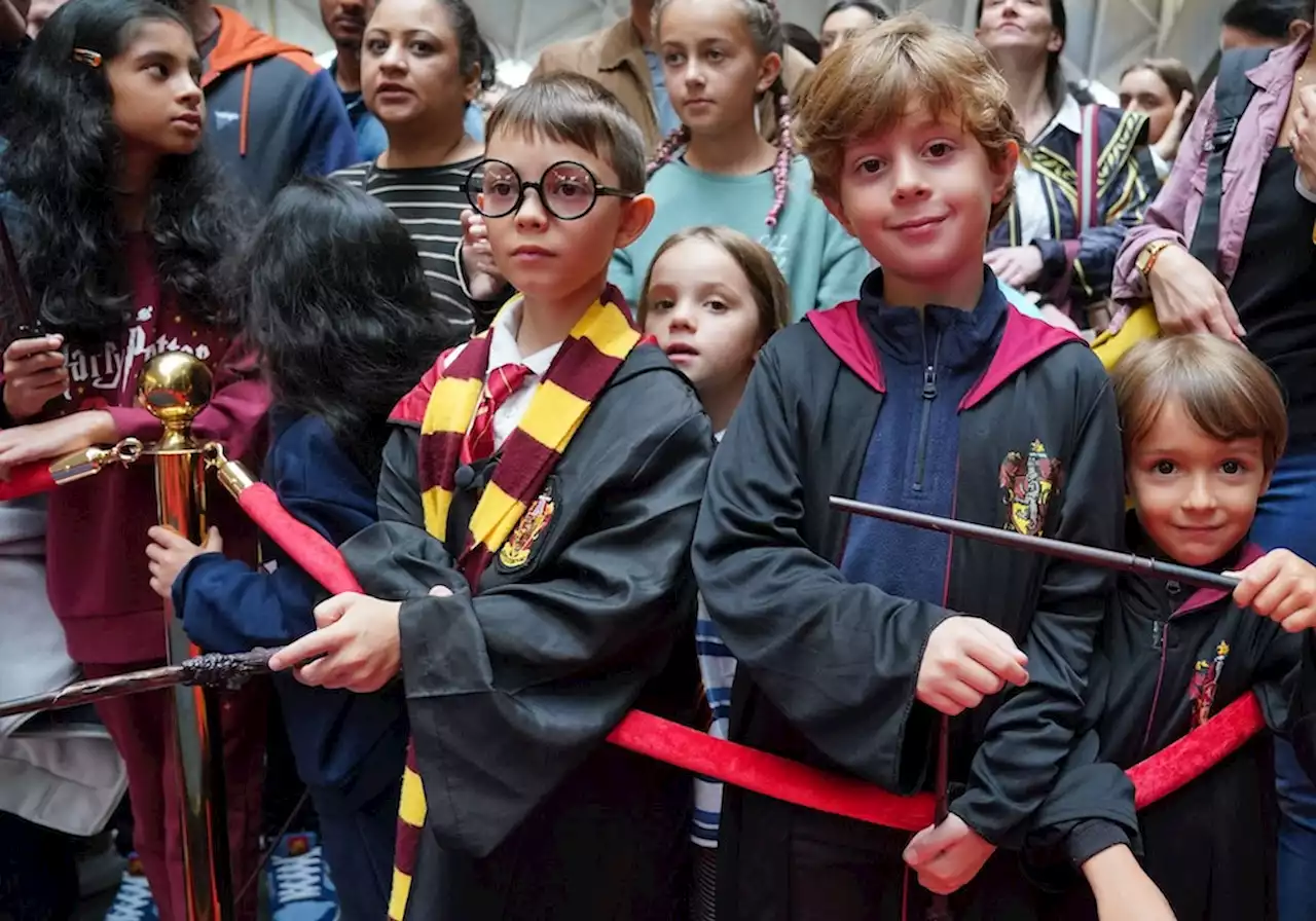 Brauchtum: Tausende schicken Harry Potter auf Gleis 9 3/4 zur Schule