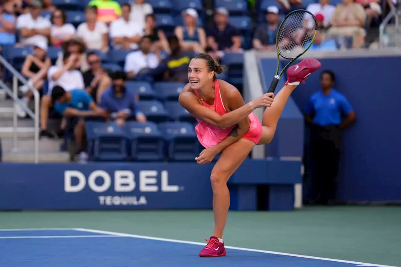 Sabalenka powers past Burrage into 3rd round of US Open