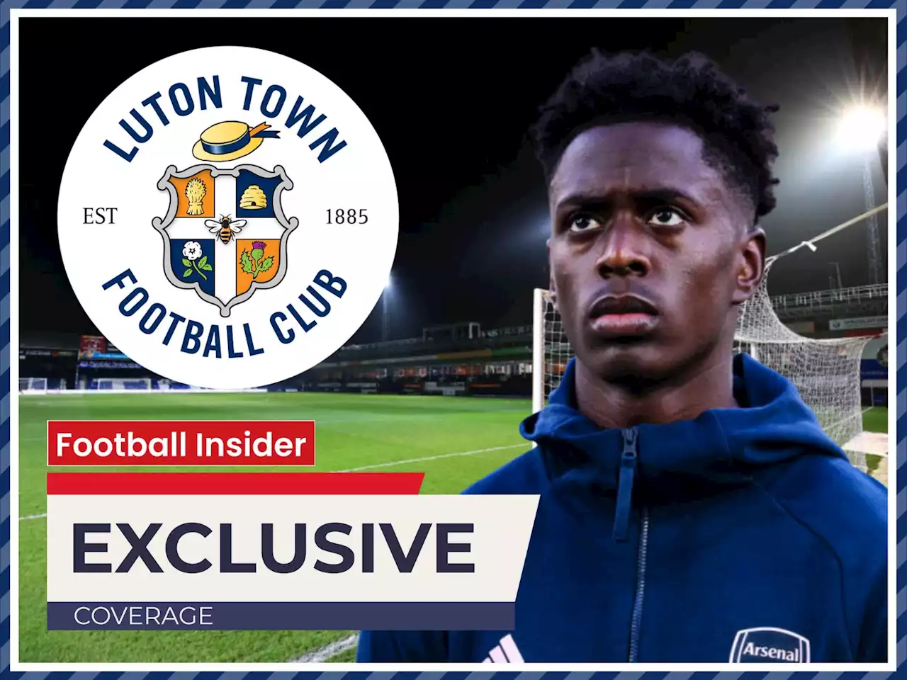 Luton Town in talks to sign Arsenal midfielder Lokonga