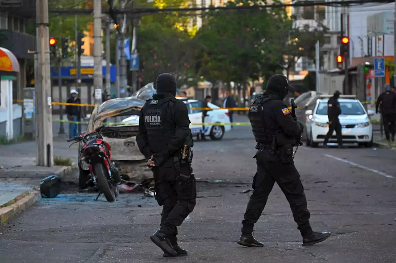 Car bomb explosions and hostage-taking inside prisons underscore Ecuador’s fragile security