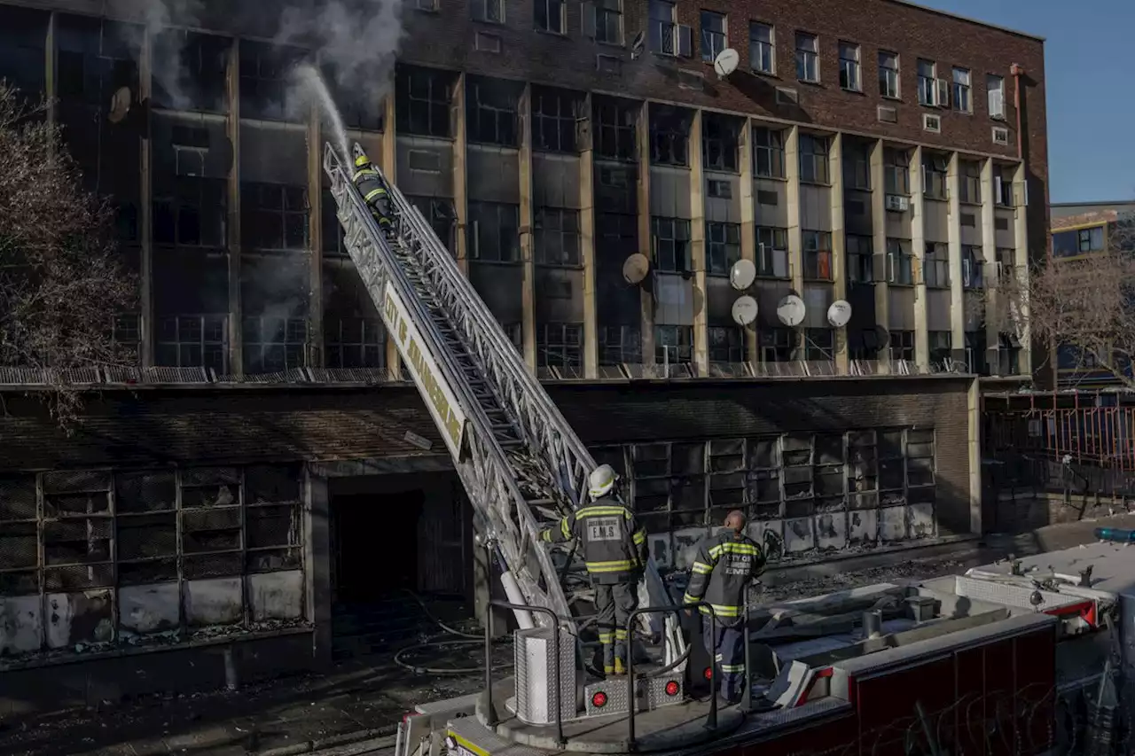 Evening Update: Death toll rises to 74 after fire rages through historic Johannesburg building