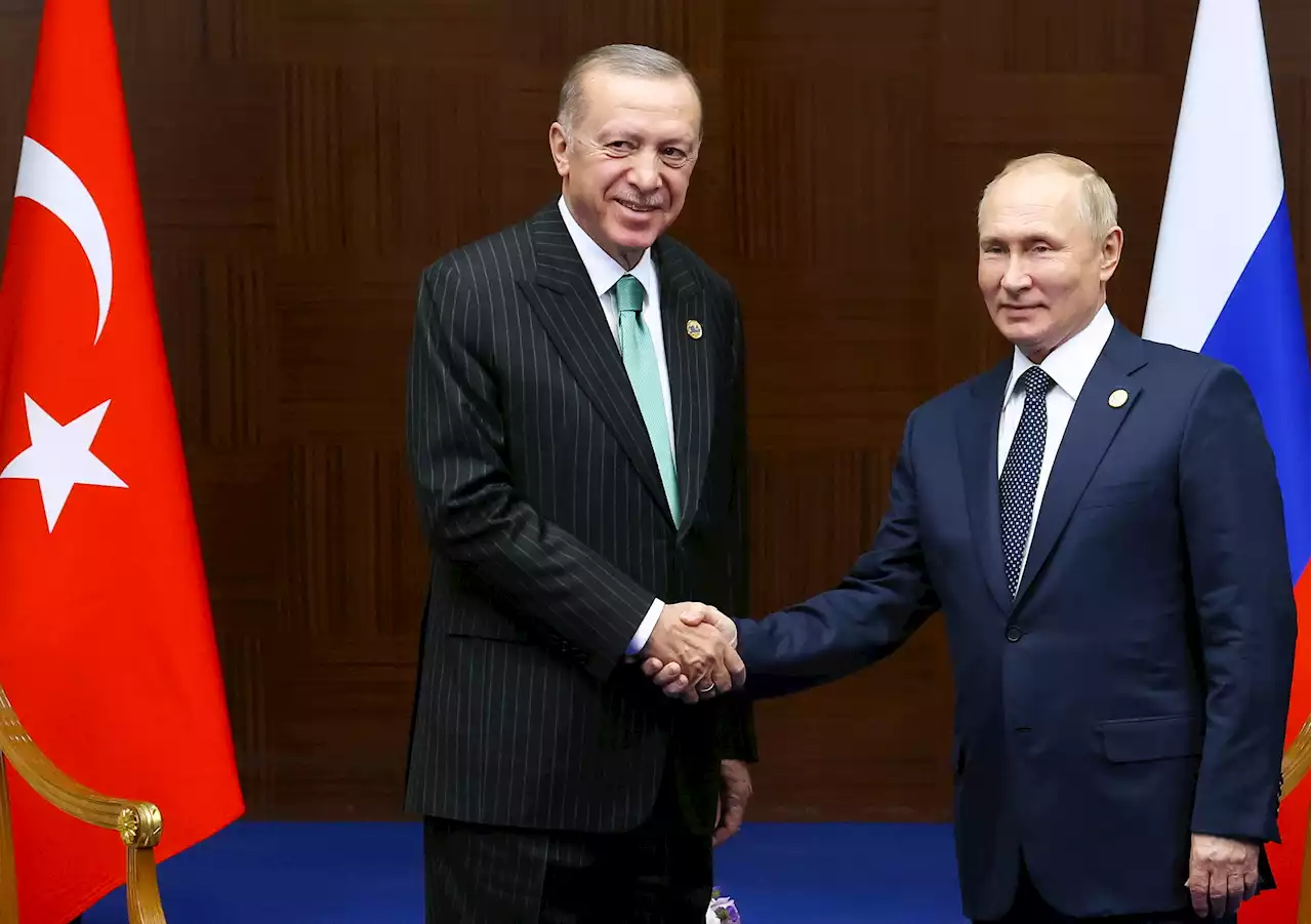 Putin och Erdogan möts på måndag