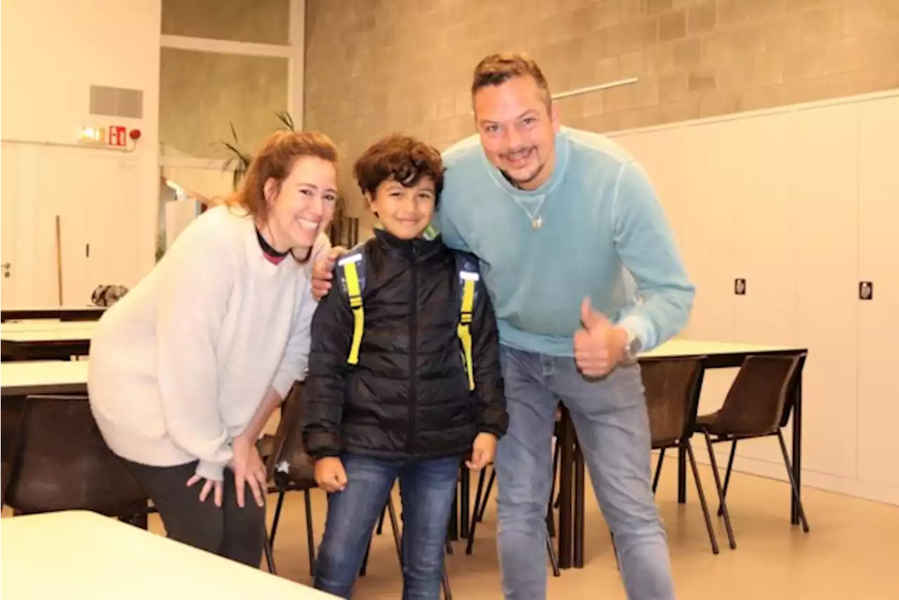 Issam is als eerste op school in Sint-Pieter: “Ik moest heel vroeg opstaan”