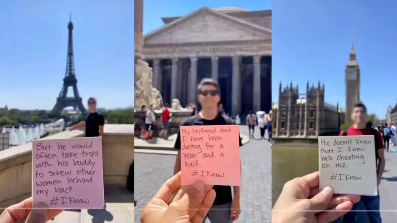 Joven Expone A Su Novio Por Infiel En Un épico Tiktok Durante Viaje Por Europa México Head