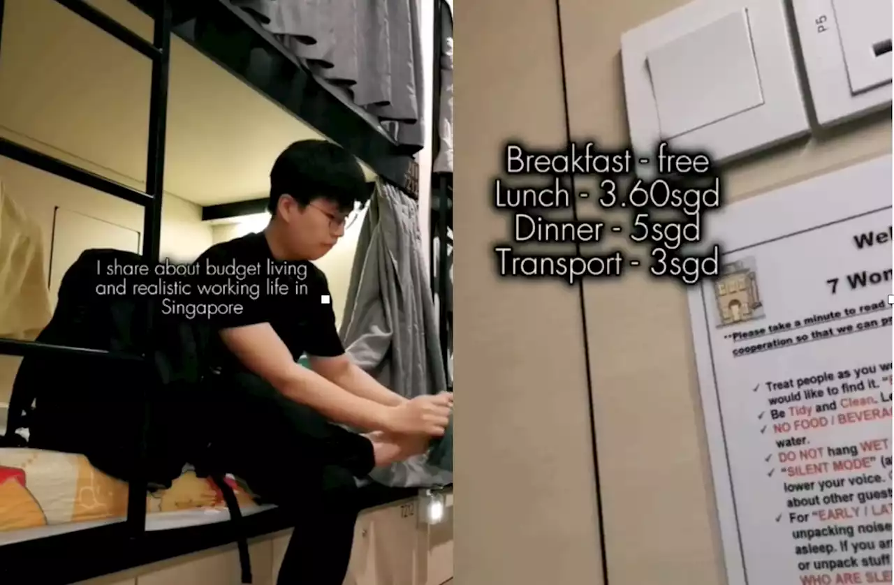 Malaysian man in Singapore lives with just S$10 per day on food & transport