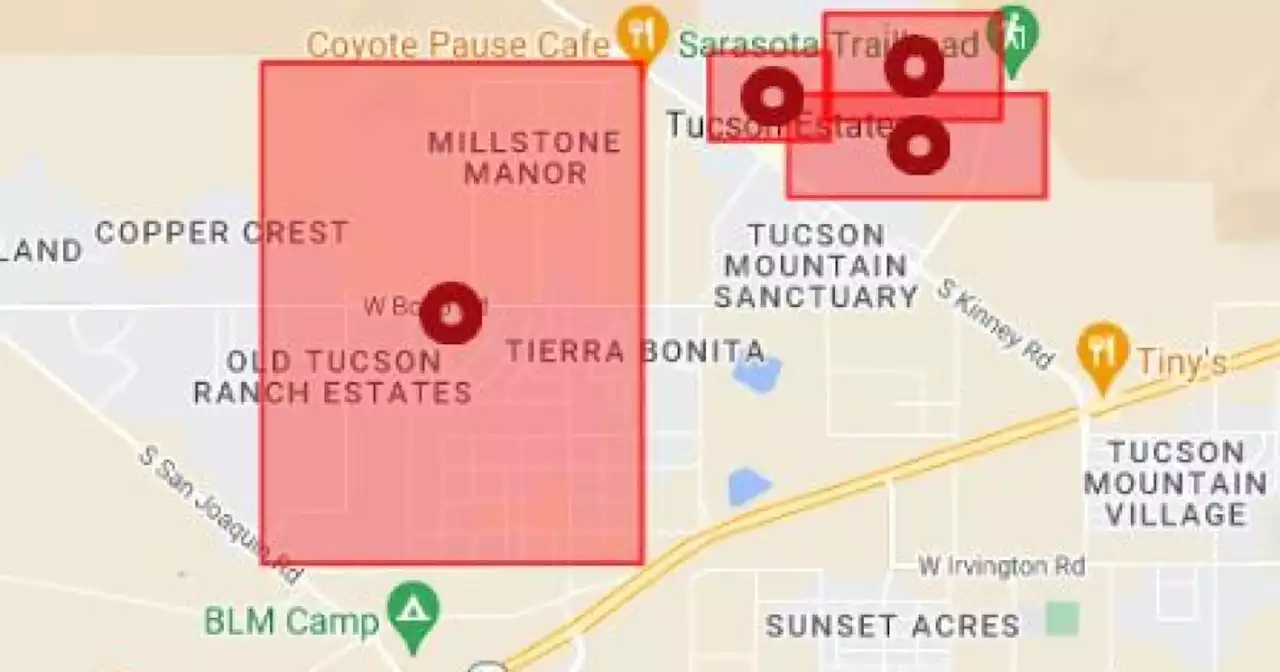 TEP: About 2,000 customers on the west side of Tucson experiencing power outage