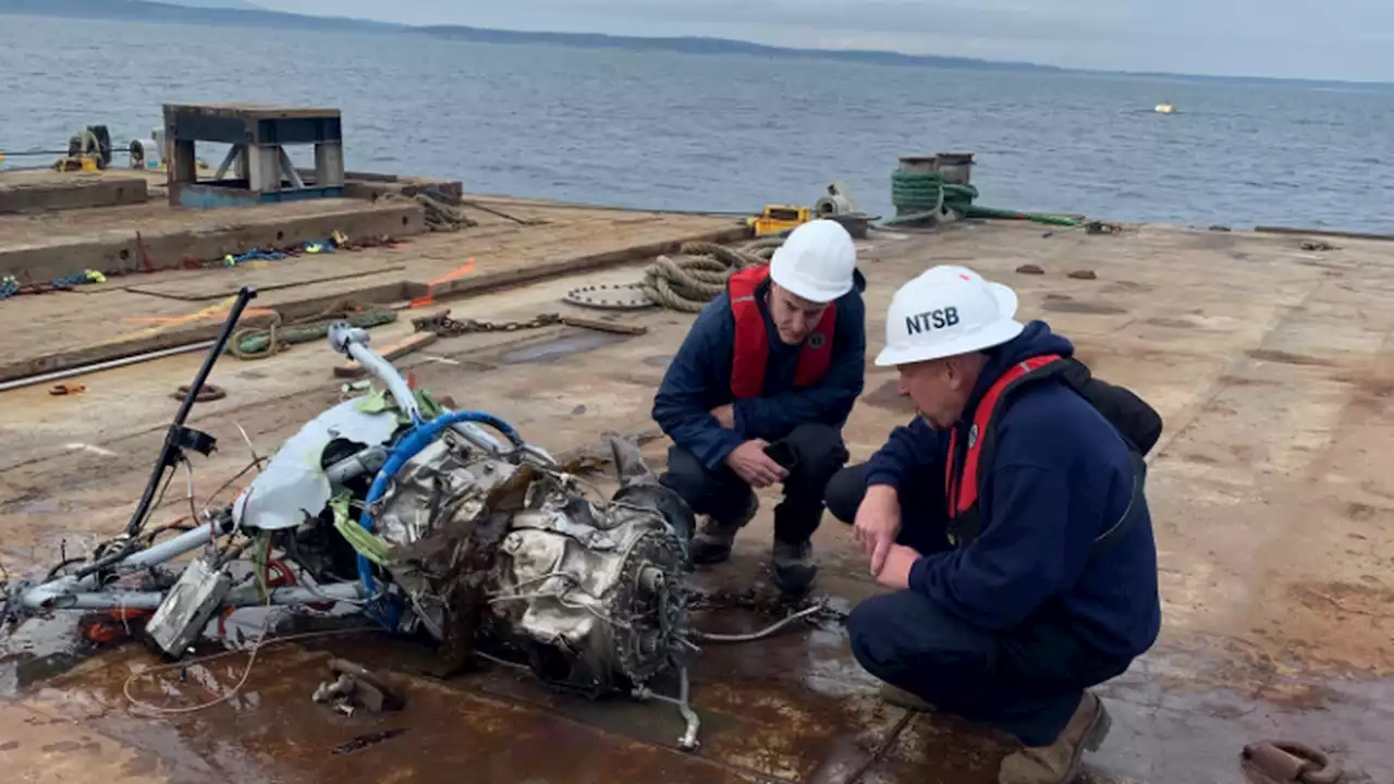 NTSB releases 500 pages of findings into plane crash off Whidbey Island that killed 10